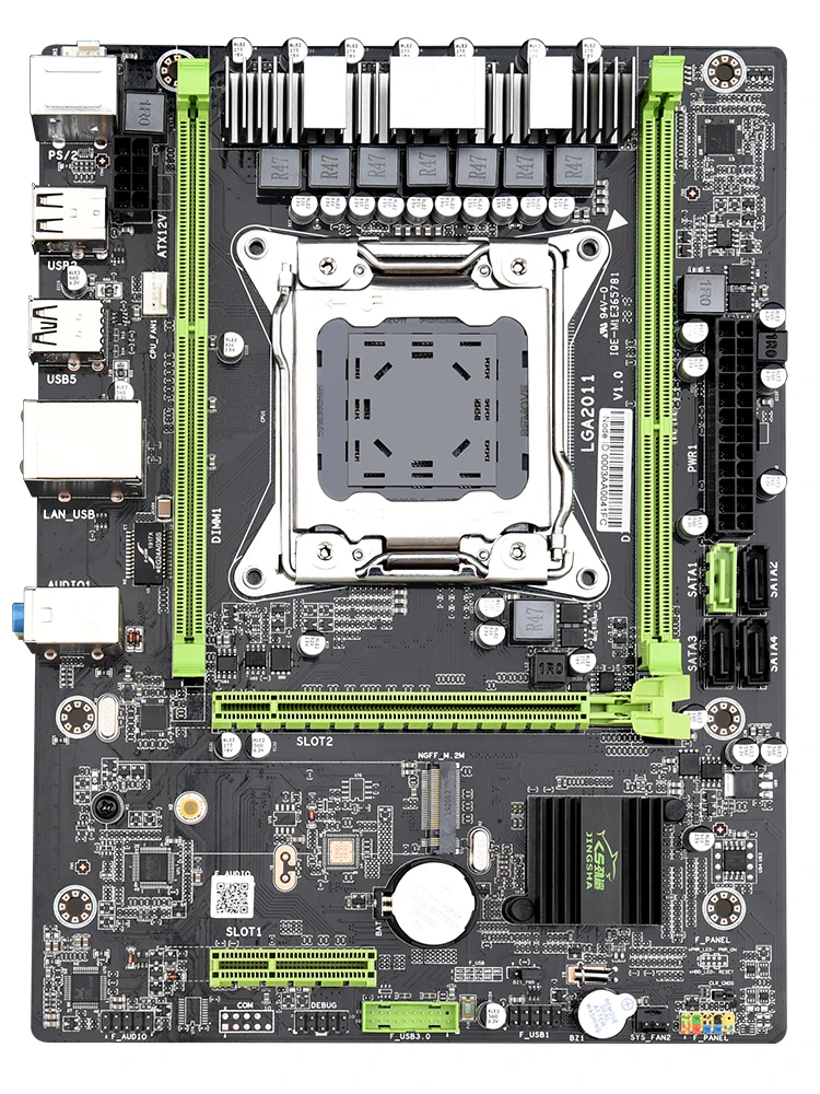 Материнская плата JINGSHA X79 M2 3 0 процессор LGA2011 2 * DDR3 до 64 ГБ|Материнские платы| |
