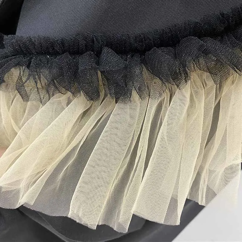 

TWOTWINSTYLE Casual Patchwork Mesh Blazer For Women Notched Long Sleeve Hit Color Loose Blazers Female Spring Fashion 2021 Style