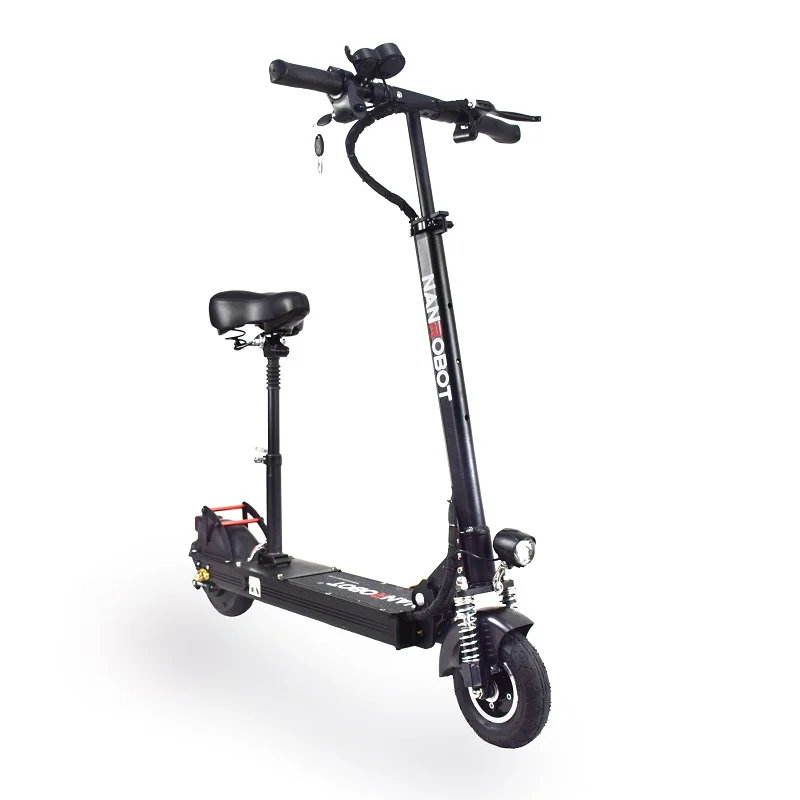 Nanrobot X4 " простой складной 500W 48V 10.4A 20Mph 25 км kick e для взрослых 2 колеса, Электрический скутер