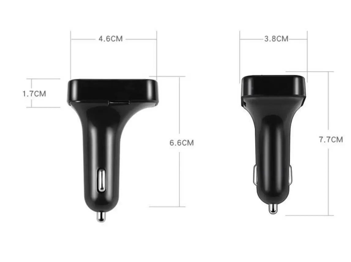 Автомобильный беспроводной комплект громкой связи Bluetooth MP3-плеер зарядное