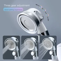 the new shower head water saving flow polymer filtration and rain high pressure spray nozzle bathroom water saving shower head