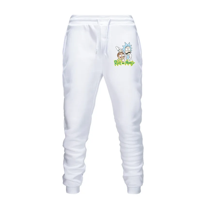 Мужские спортивные штаны Rick and Morty эластичные повседневные мешковатые брюки с
