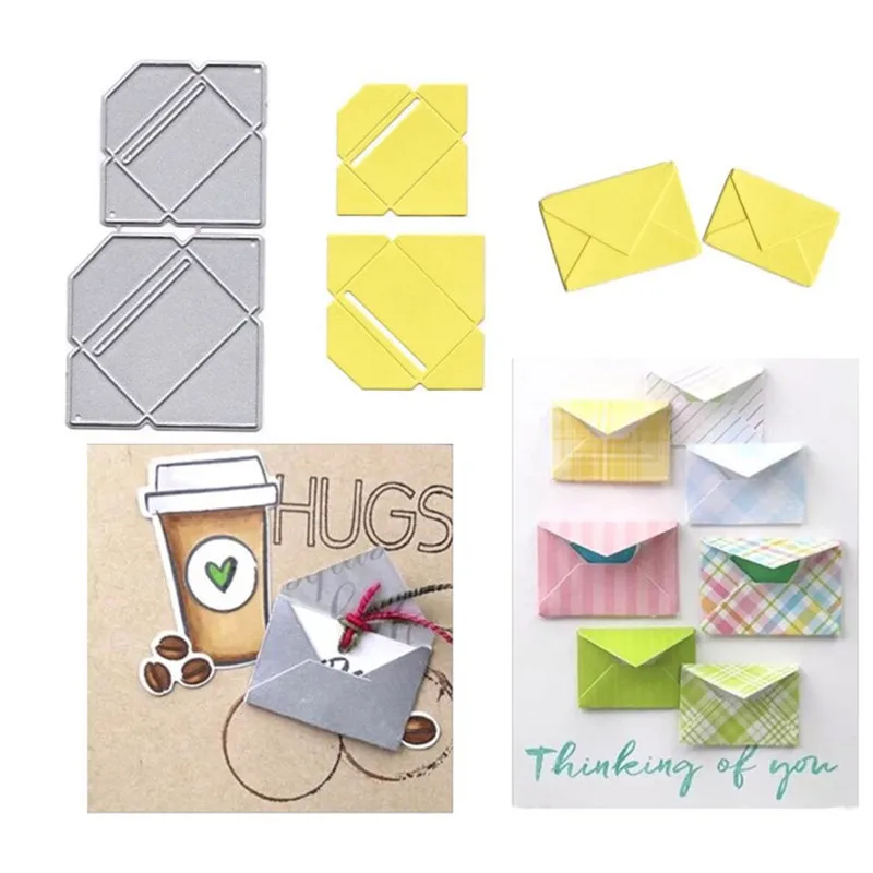 

Envelope Metal Cut Dies Stencils for Scrapbooking Stamp/Photo Album Decorative Embossing DIY Paper Cards