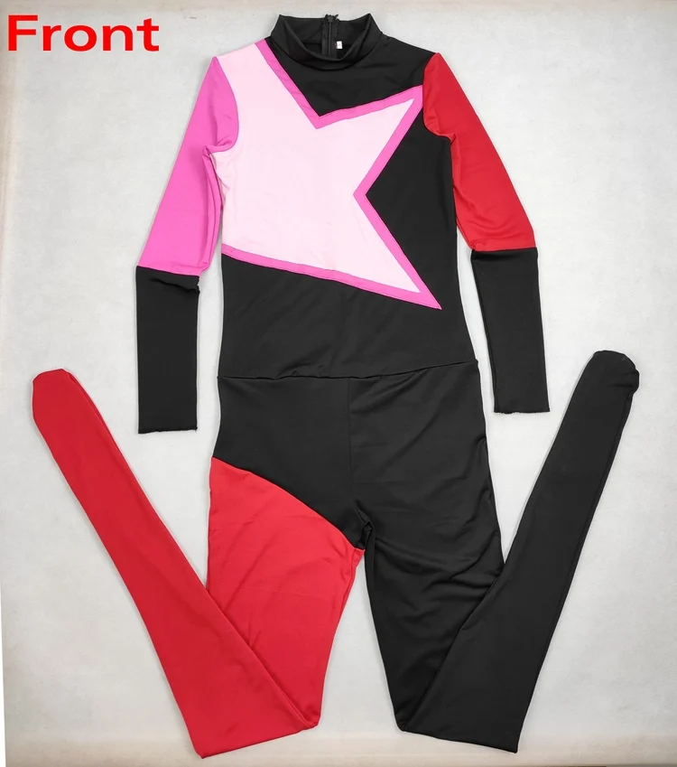 

High Quality fancy dress Steven Universe Garnet Spandex Lycra Suit Zentai Halloween Cosplay Costume