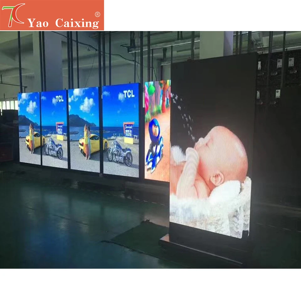 Настраиваемый наружный водонепроницаемый рекламный дисплей аппарат P4/P5/P6