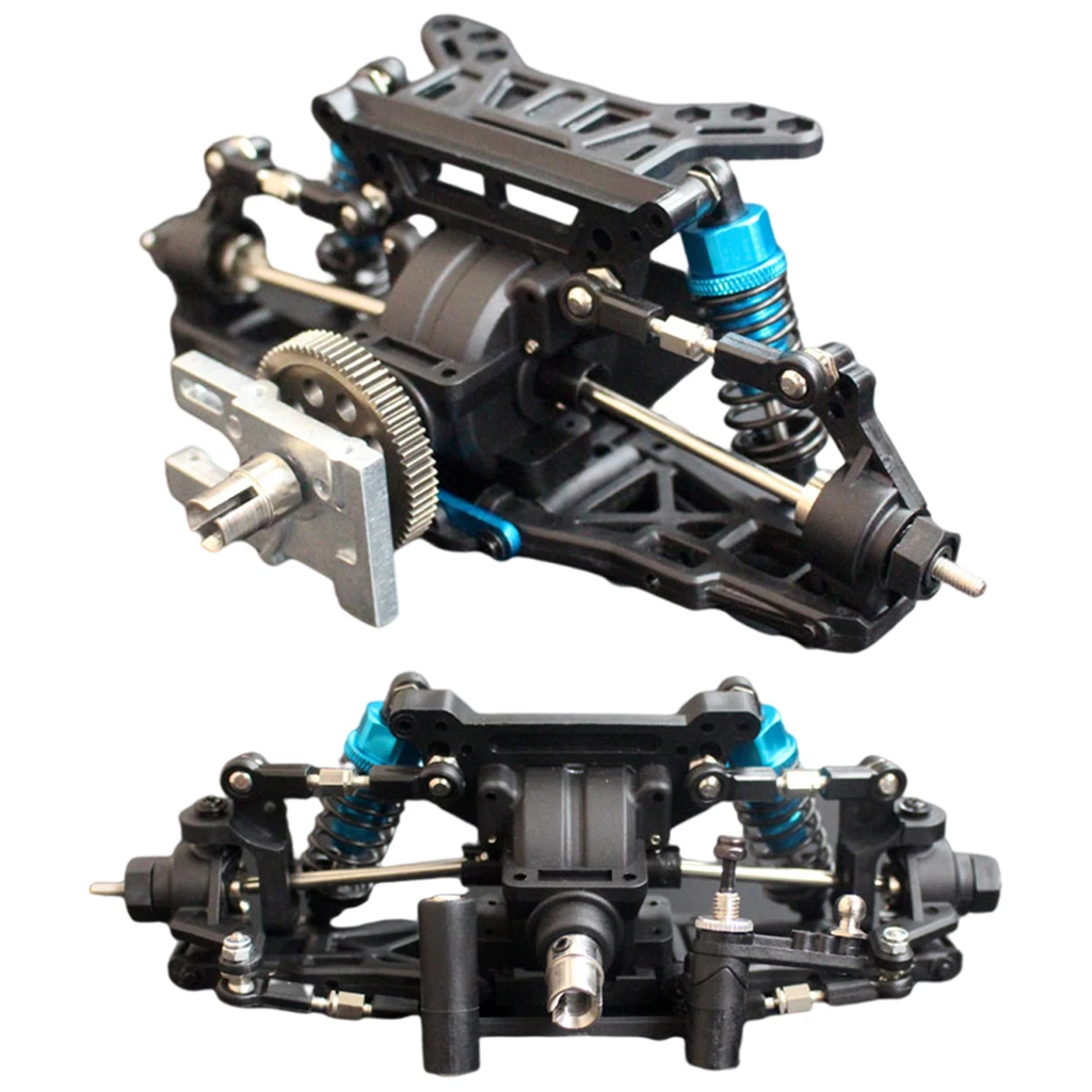 

RC Axle Assembly for HSP 94123 1/10 Scale Crawler Hobby Model Flat Sports Car Vehicle Parts