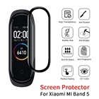 3D Защита экрана для Xiaomi Mi Band 4 5, пленка на ремешок Mi band 4, умные часы Miband, полностью мягкое Защитное стекло для Xiaomi Band 5
