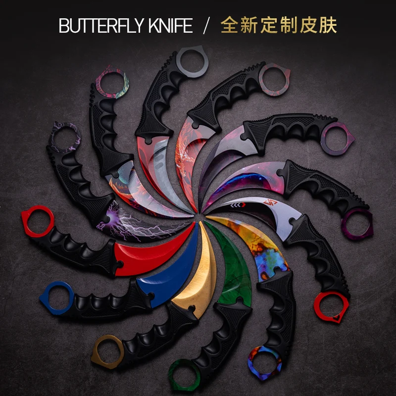 Реальная заточка CS GO Counter Strike коготь керамбит шейный нож фиксированное лезвие 3GB1 3