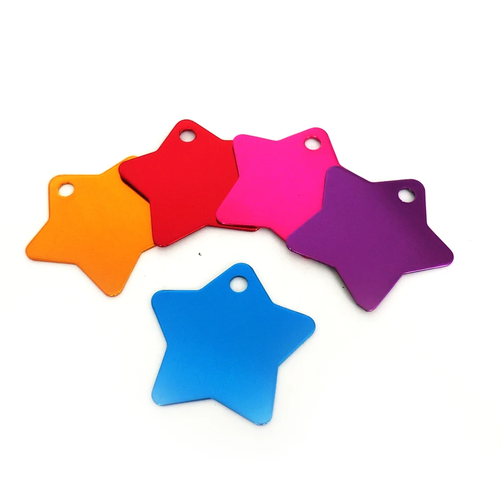 Оптовая продажа 100 деталей из серии &quotЗвездные войны&quot Алюминий бирки собаки