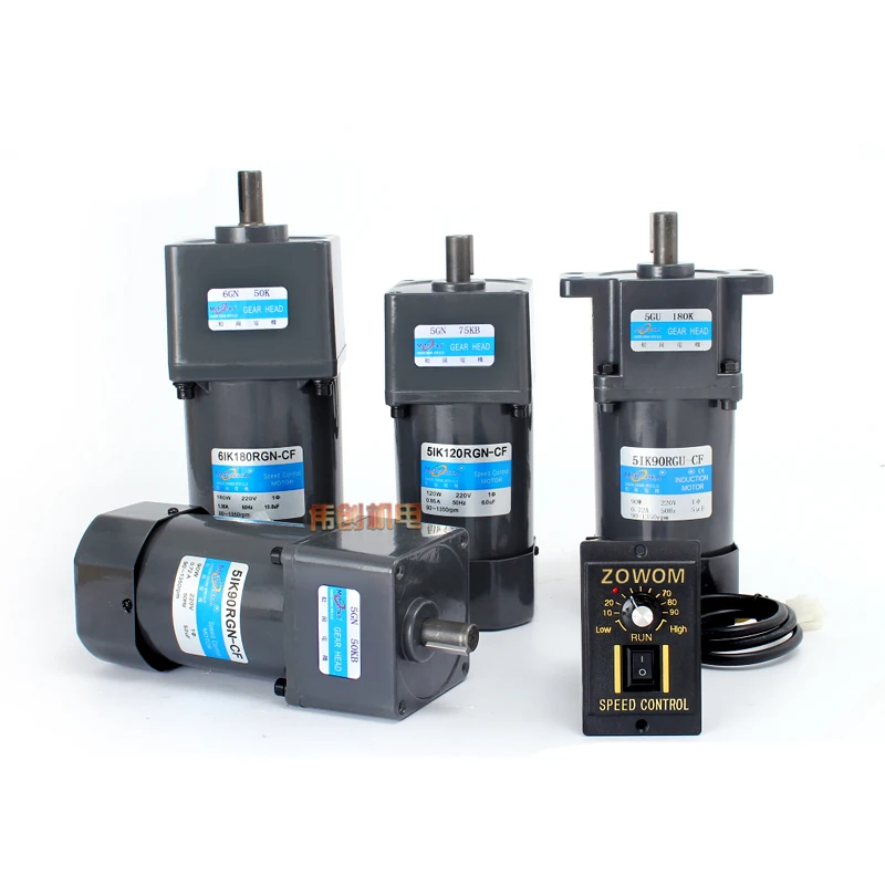 Редуктор переменного тока 5IK90RGN-CF Реверсивный большой крутящий момент +