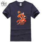 HanHent новая CCCP Футболка мужская летняя футболка  x2dshirt Мужская  x27s Футболка с принтом русский СССР уличная Мужская футболка с коротким рукавом Хлопок на заказ