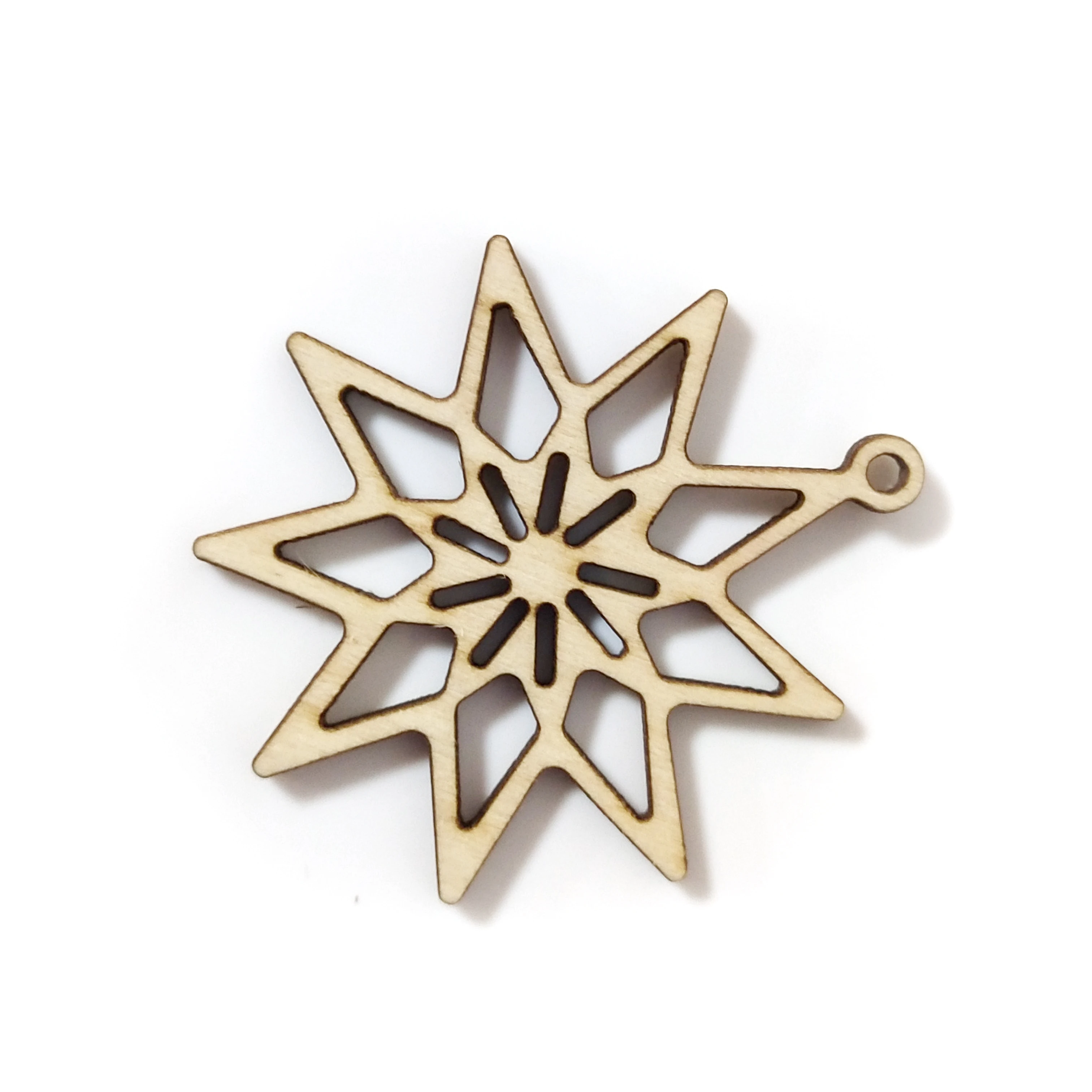 10 шт./лот цветок деревянный продукт сделай сам креативная подвеска на