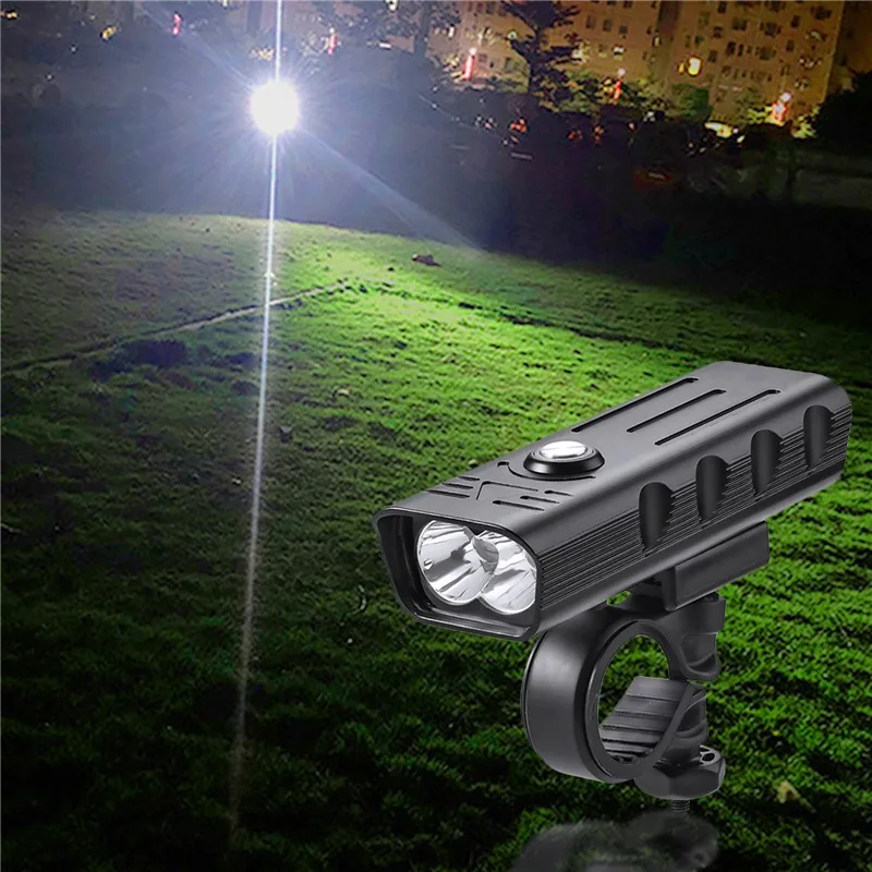 

USB Rechargeable Bike Light MTB Bicycle Front Back Rear Taillight10000mAH Super Bright Waterproof Bicycle Lamp bike accessories