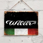 Реплика Вилье Винтажный велосипед Ретро Тур жестяной знак металлический плакат металлический декор металлическая картина Наклейка на стену настенный знак