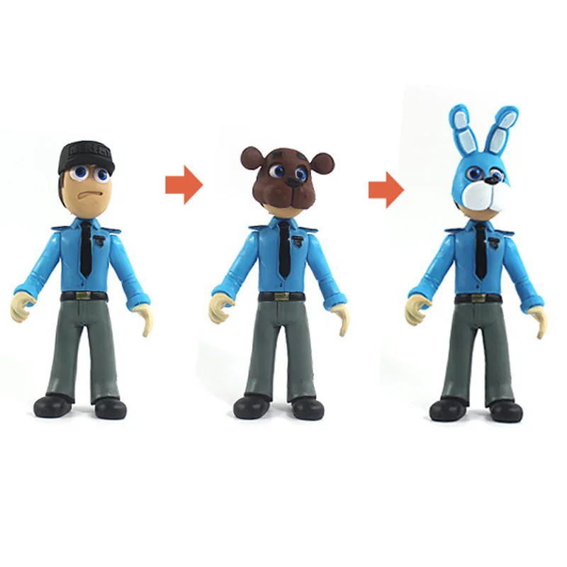 

6pcs/set Freddy Model 15cm PVC Cosplay Five Nights At Freddys Figuras Anime Figure Toys