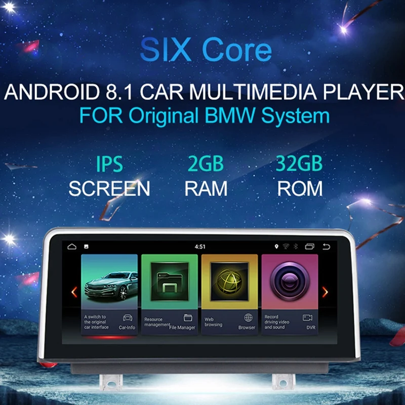 10 25 дюймов Ips большой экран Android 7 1 автомобильный навигатор dvd-плеер для Bmw 3 серии