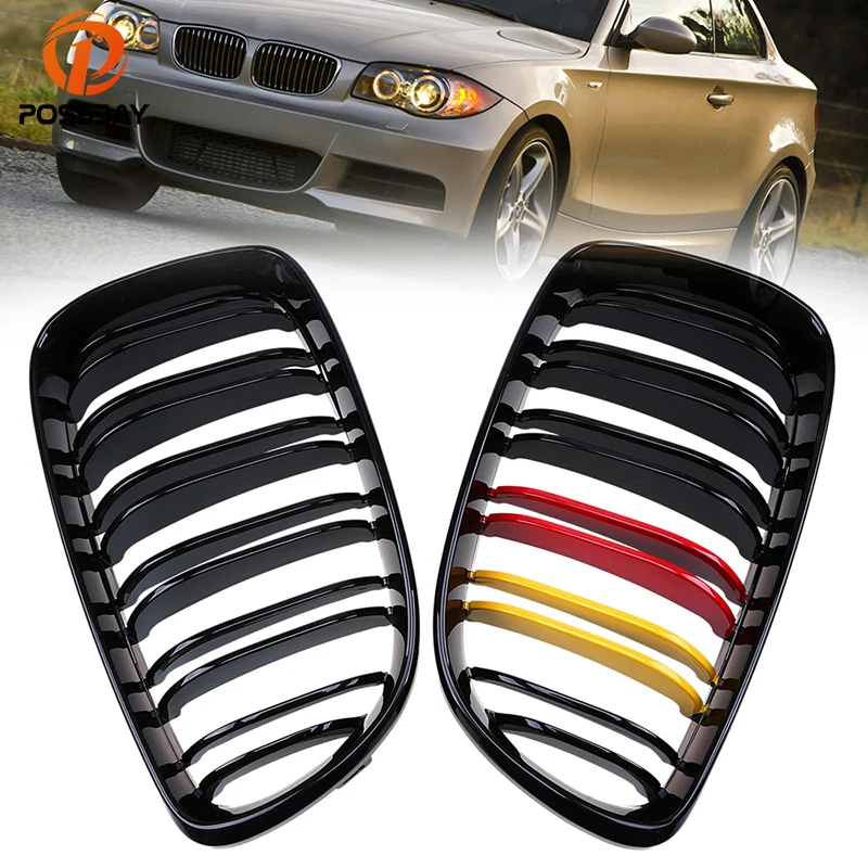 Автомобильная передняя решетка радиатора POSSBAY краска блеск ЧЕРНЫЙ Немецкий