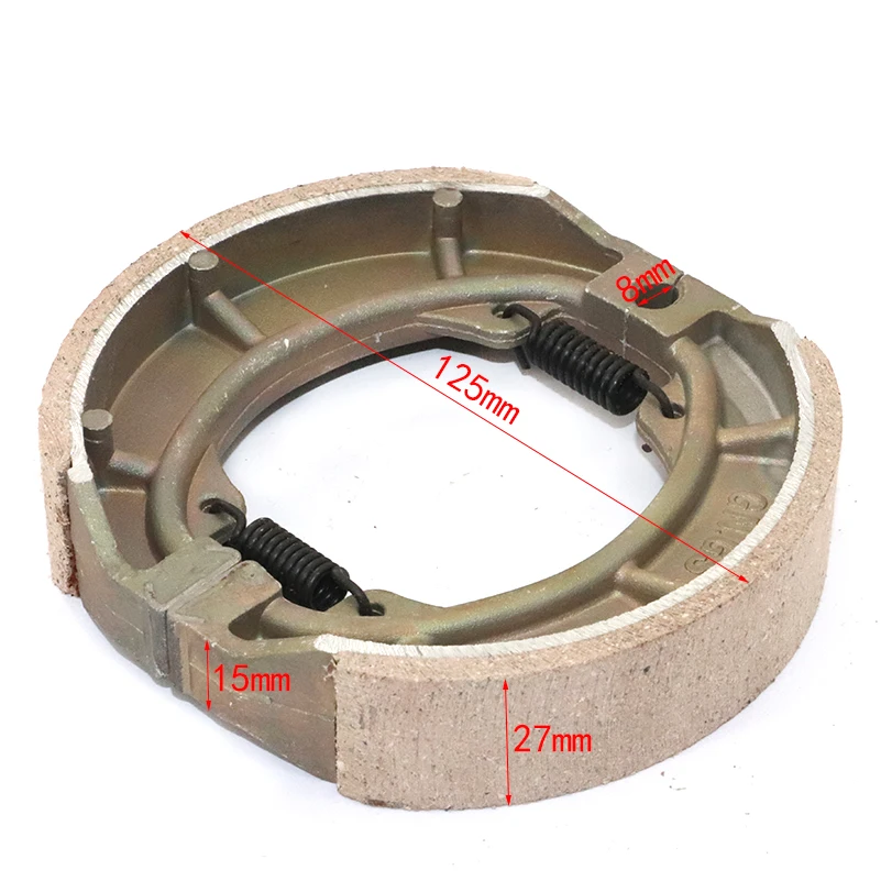 Высококачественные комплекты тормозных колодок на задние колеса мотоцикла