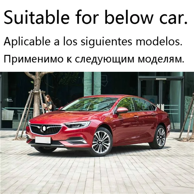 Parachoques Auto Accessories Sticker Modification Molding Car Coche Guard Bumper Protector Styling Mouldings 17 FOR Buick Regal |
