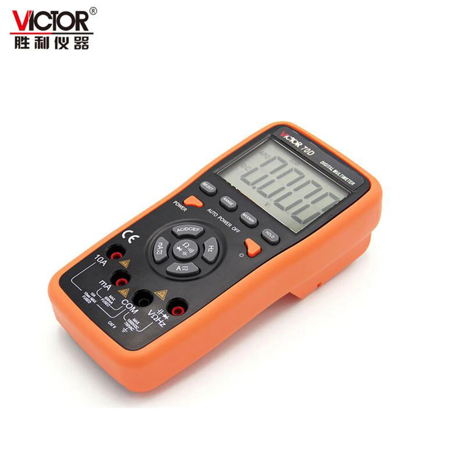 Цифровой мультиметр VICTOR VC70C VC70D сопротивление емкость частота 60000 мкФ