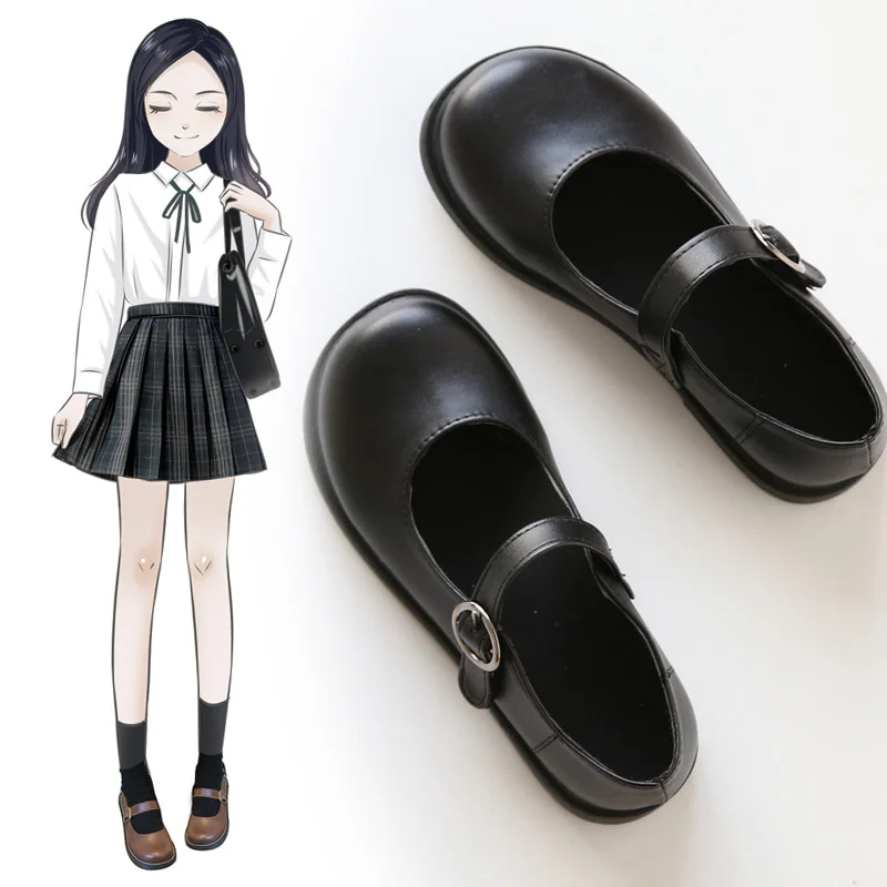 Униформа Jk Женская обувь в британском и ретро стиле Корейская версия дикой