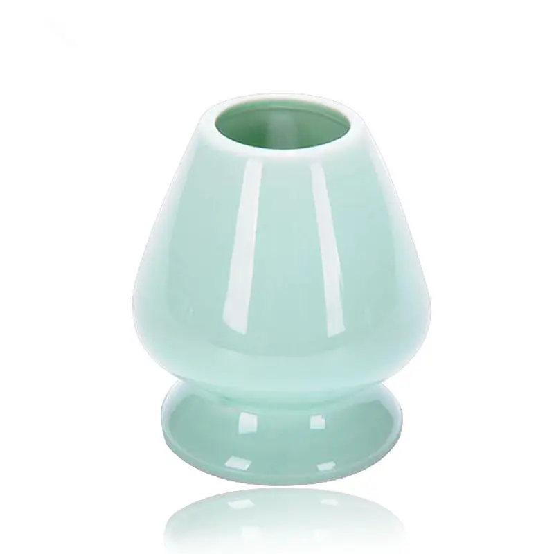 [GRANDNESS] Керамика матча держатель веничек для чая маття стенд Chasen Японский Зелёный