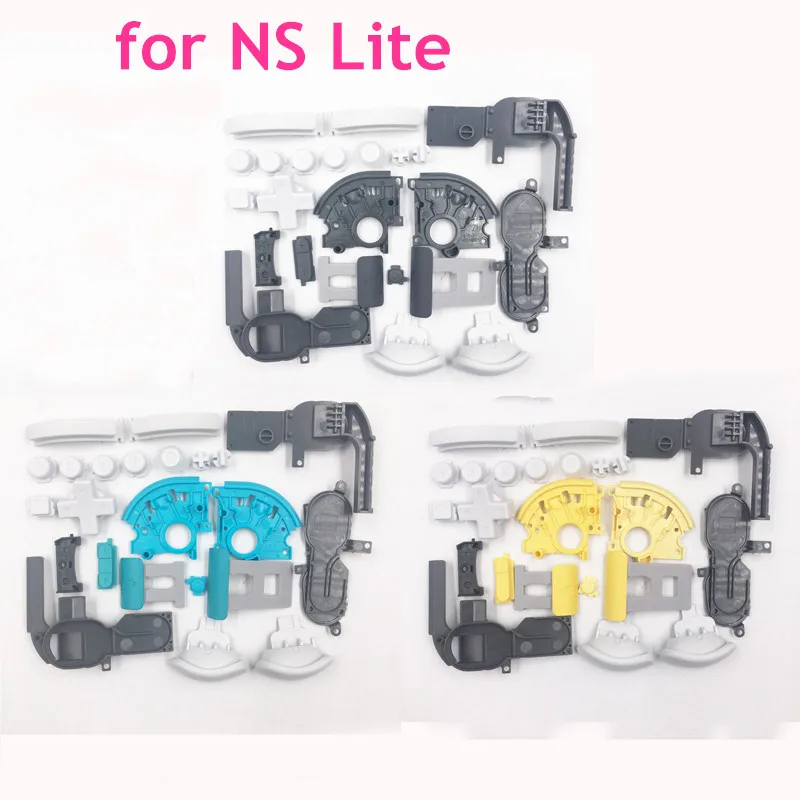 10 комплектов для NS Lite L R Кнопка ZL ZR кнопки ABXY SD слот карты сменная Крышка Nintendo Switch