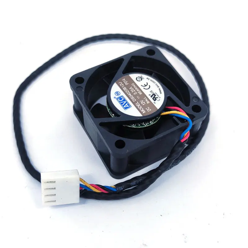Новый Оригинальный AVC DS04020B12U DC12V 0.25A 40*40*20 мм 4 см скоростной охлаждающий вентилятор