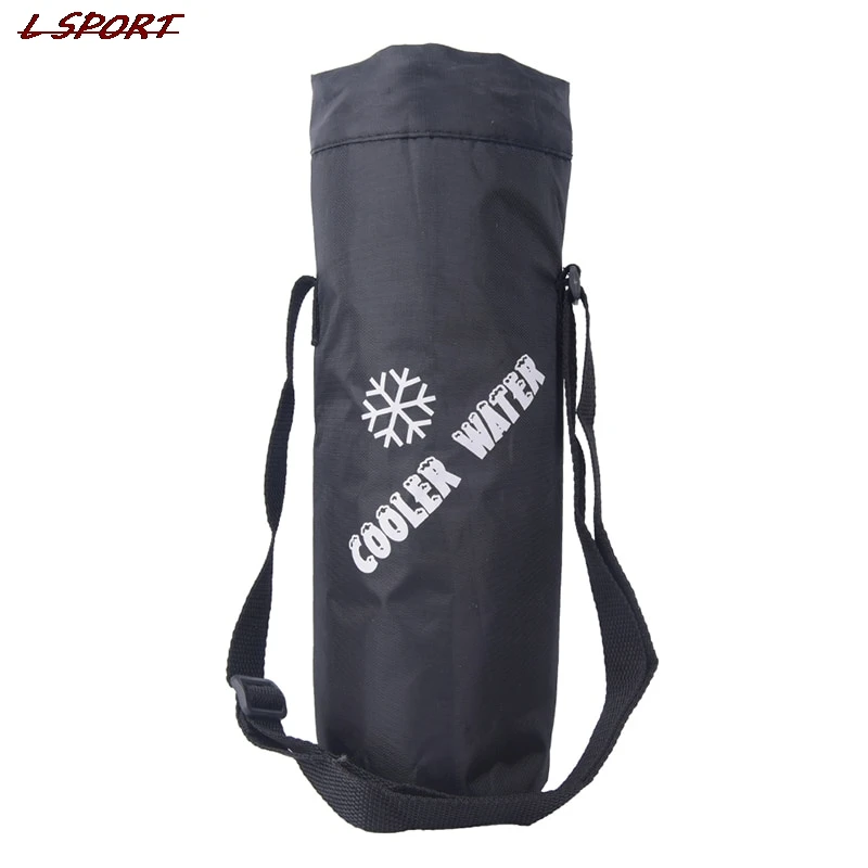 

Universal Drawstring Water Bottle Pouch High Capacity Insulated Cooler Bag Outdoor Traveling Camping Hiking Water Bags