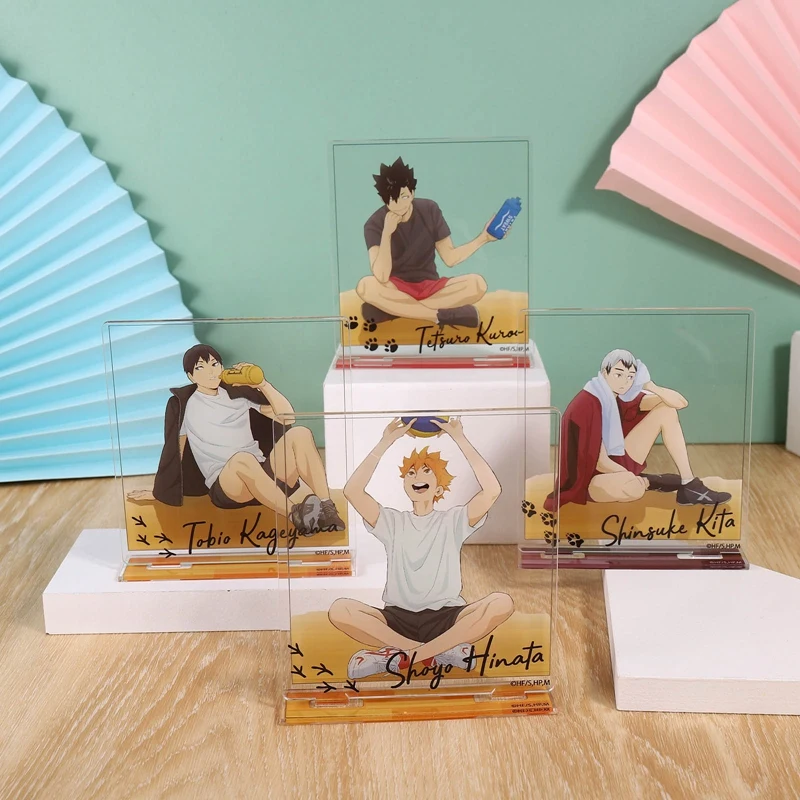 1 шт. 14 см Японское Аниме Haikyuu! Подставка для косплея акриловая настольная модель