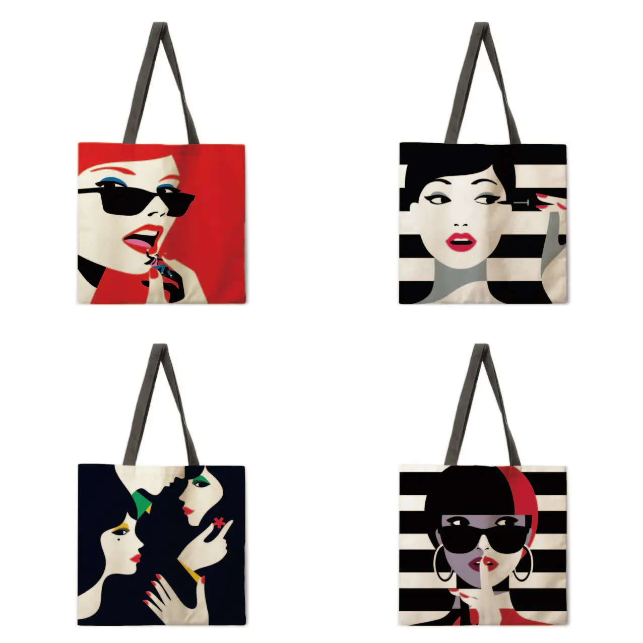 Сумка на плечо с принтом простая пляжная уличная Сумочка для отдыха красивым