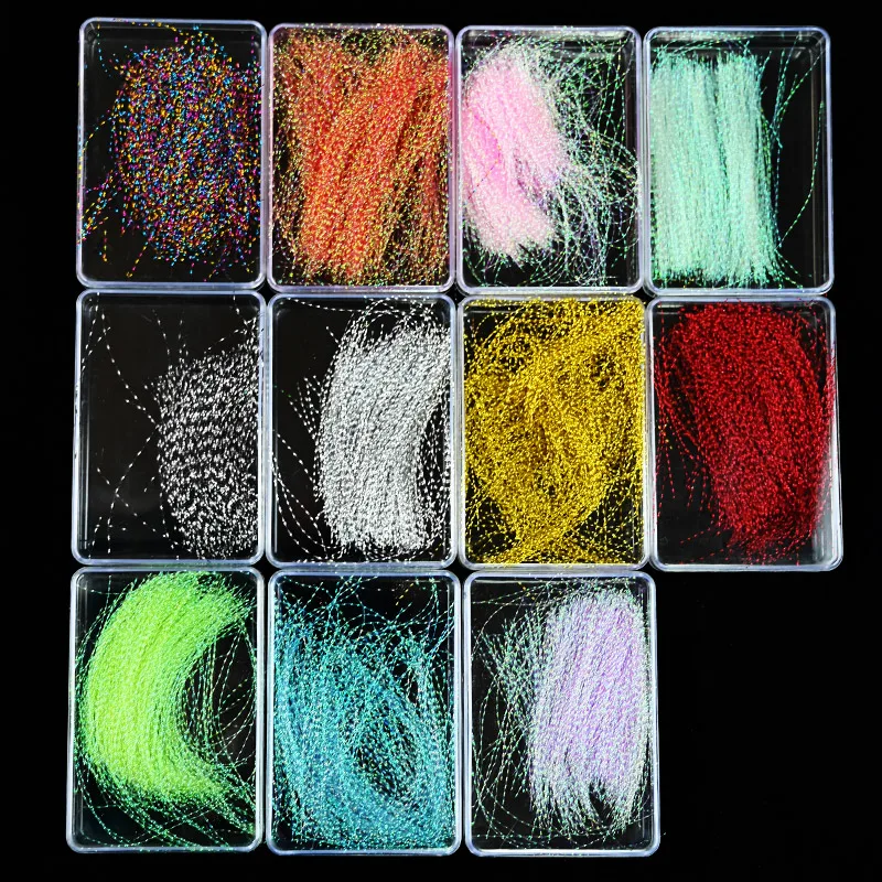 1 коробка (๑ᴗᴗfluorescent) флуоресцентная с резьбой гвоздь наклейка Лазерная