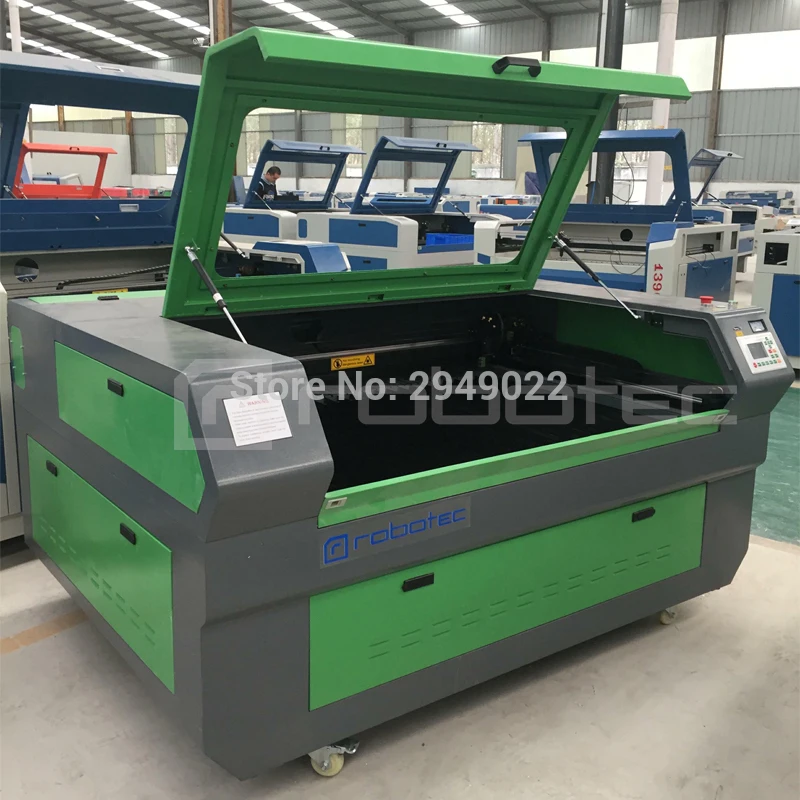 Лазерный резак ROBOTEC CO2 Cnc 1390 для стекла и плексированного дерева лазерная