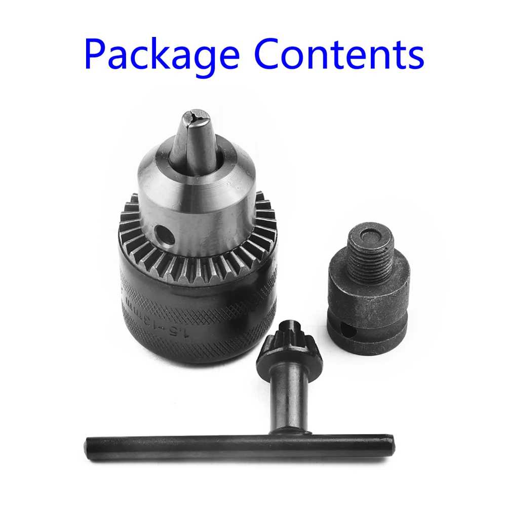 

1 Set Drill Adapter 1.5-13mm Drill Adapter 1/2 Inch Impact Wrench Changed For Electric Drills