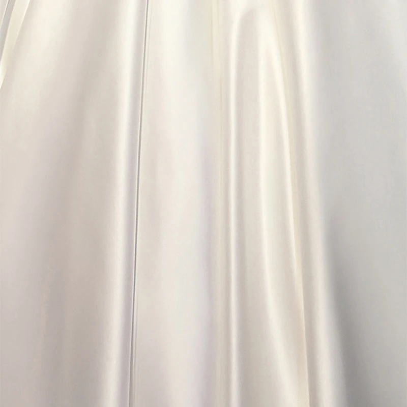 

Vintage Wedding Dresses Simple Short Jersey Court Train O-Neck Backless Lace Up Pleat Luxury White Elegant Lady Bride Gown GB002