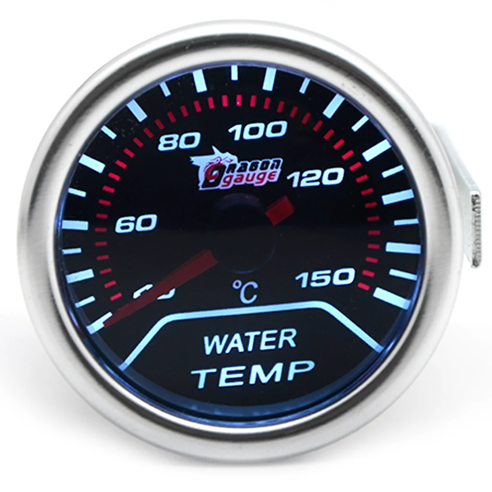 Универсальный автомобильный измеритель температуры воды 2 дюйма 52 мм 40-150 C