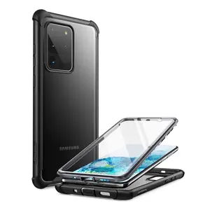 for samsung galaxy s20 ultra case clayco forza full body rugged cover built in screen protector compatible with fingerprint id free global shipping