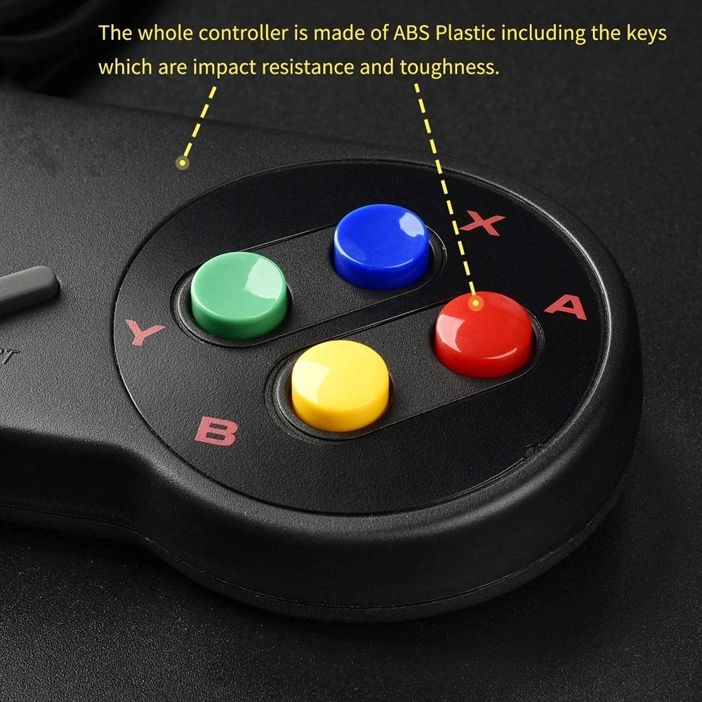 Игровой контроллер SNES USB 4 шт. игровой геймпад для площадки Nintendo Windows ПК MAC Raspberry