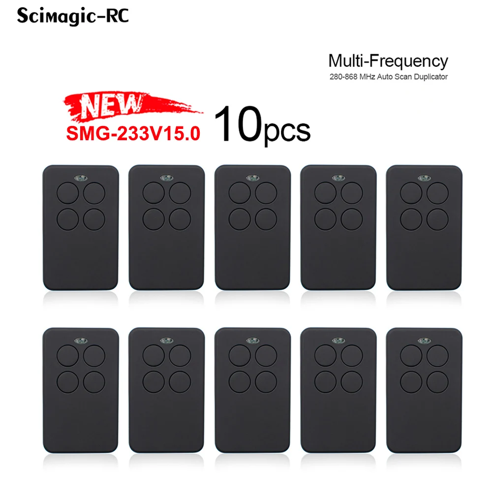 

10 шт. автоматическое сканирование 287-868 МГц 433 868mhz повторитель пульта дистанционного управления гаража команда ворота пульта дистанционного...