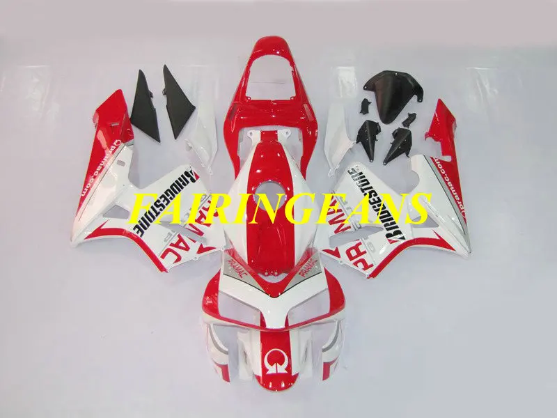 Обтекатель комплект для HONDA CBR600RR F5 03 04 CBR 600 RR 2003 2004 ABS красные белые Обтекатели