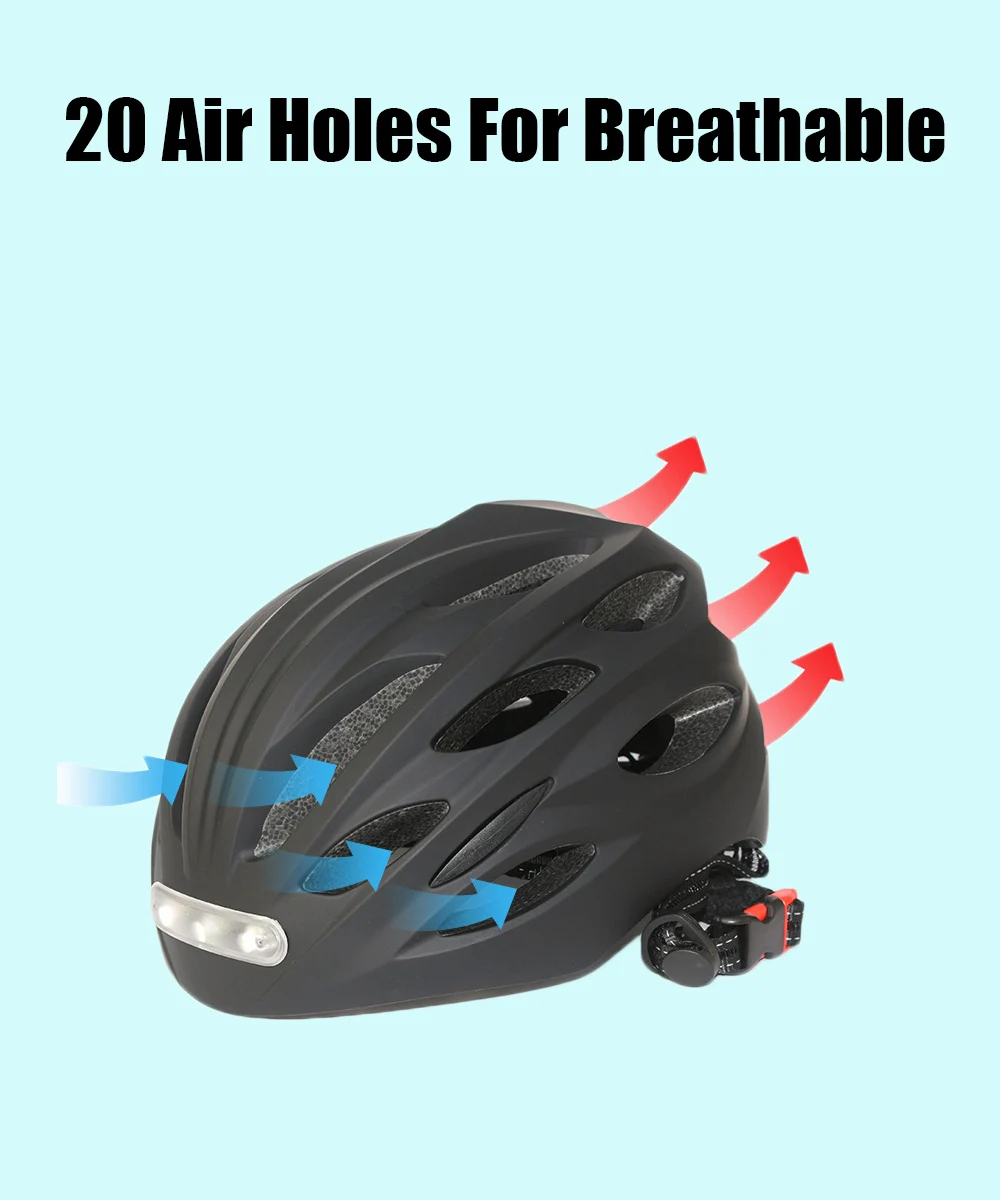 Goexplore велосипедный шлем с подсветкой межгрольный литой шоссейный для крепления