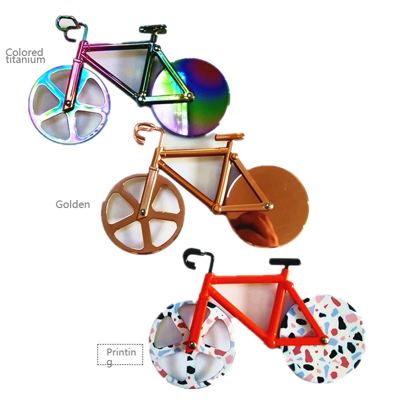 

Bicycle Pizza Cutter creative pizza knife kitchen baking tools
