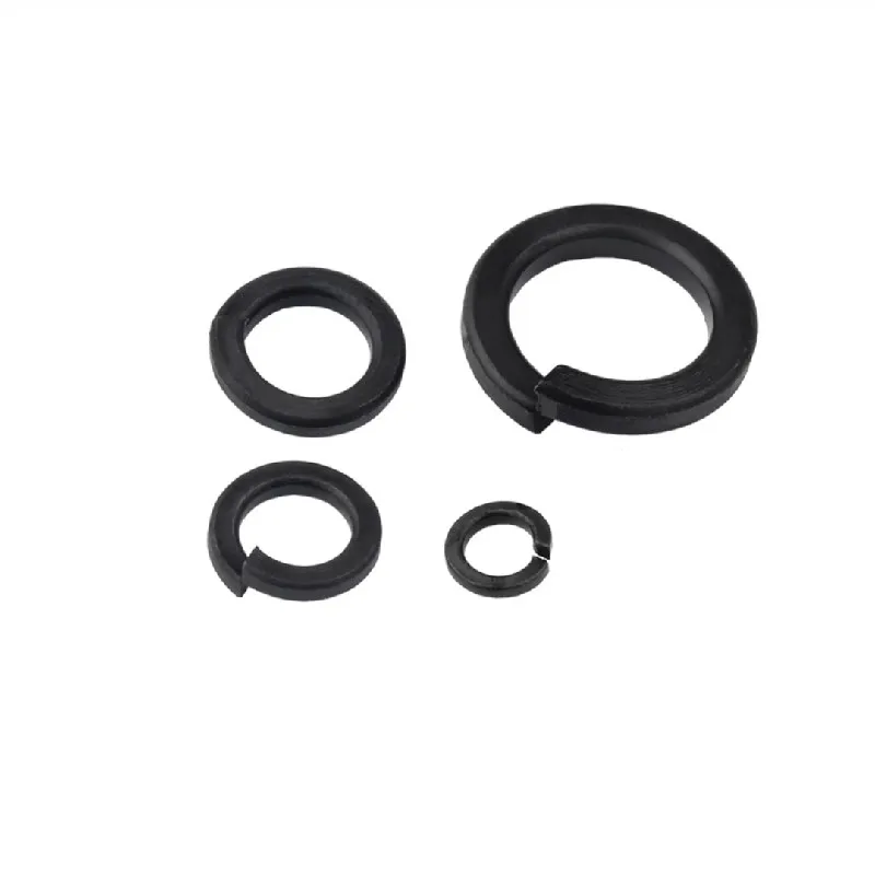 

2-100Pcs GB93 M2 M2.5 M3 M4 M5 M6 M8---M30 Grade 8.8 Carbon Steel Shells Pad Black Spring Lock Washer Gasket