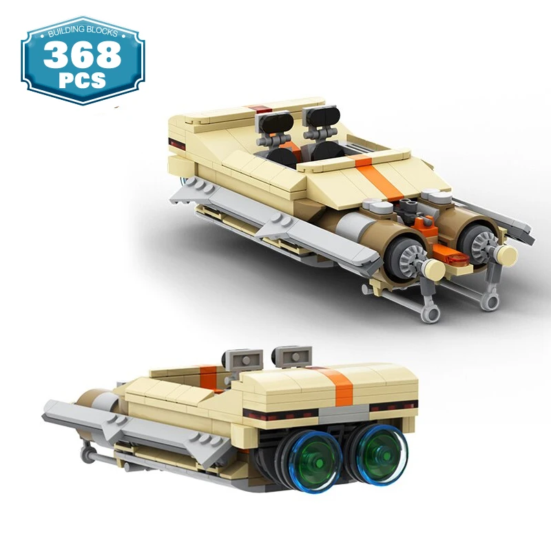 

Moc Space Wars WW-25L Airship Spaceship Soldier Vehicle Constructor Building Block Model Children Boy Toy DIY Puzzle Gift