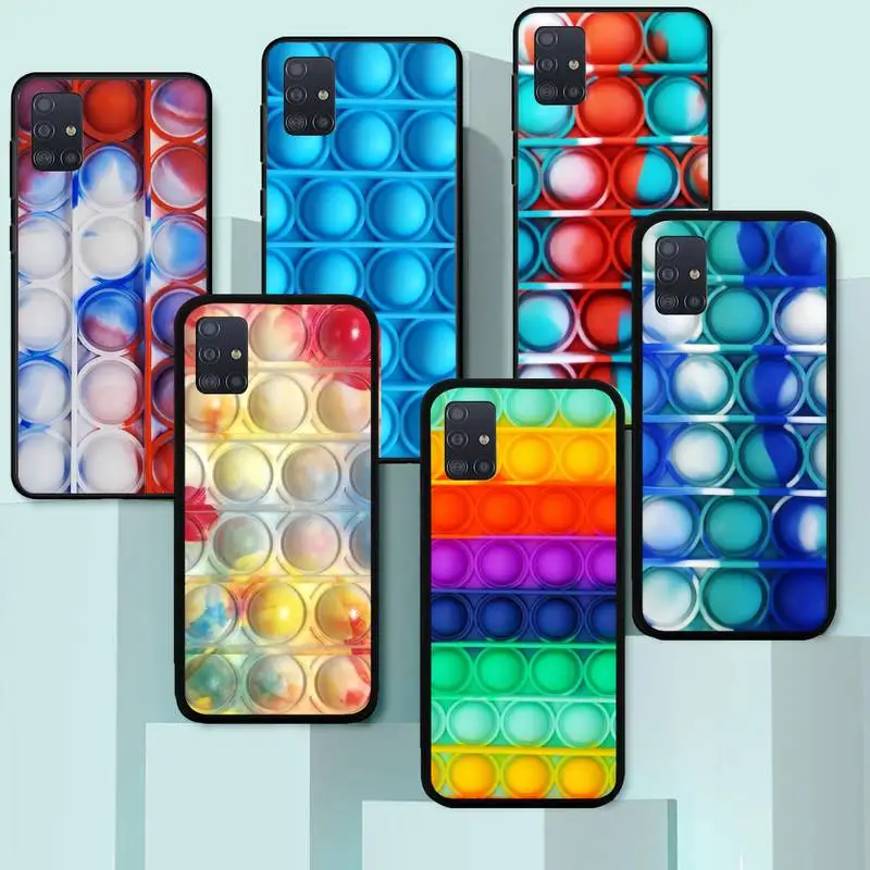 

Bubble Fidget Reliver Stress Phone Case for Huawei honor 7A 8X 8s 9 9X 10 10i 20 30 Play lite pro s Fundas cover