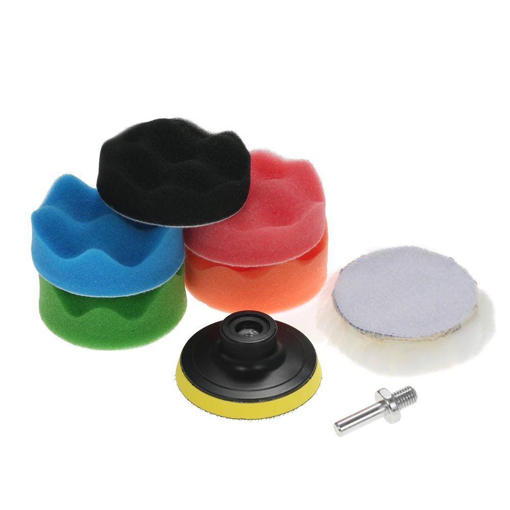 Горячее предложение 7 шт. брендовые полировочные колодки для автомобиля