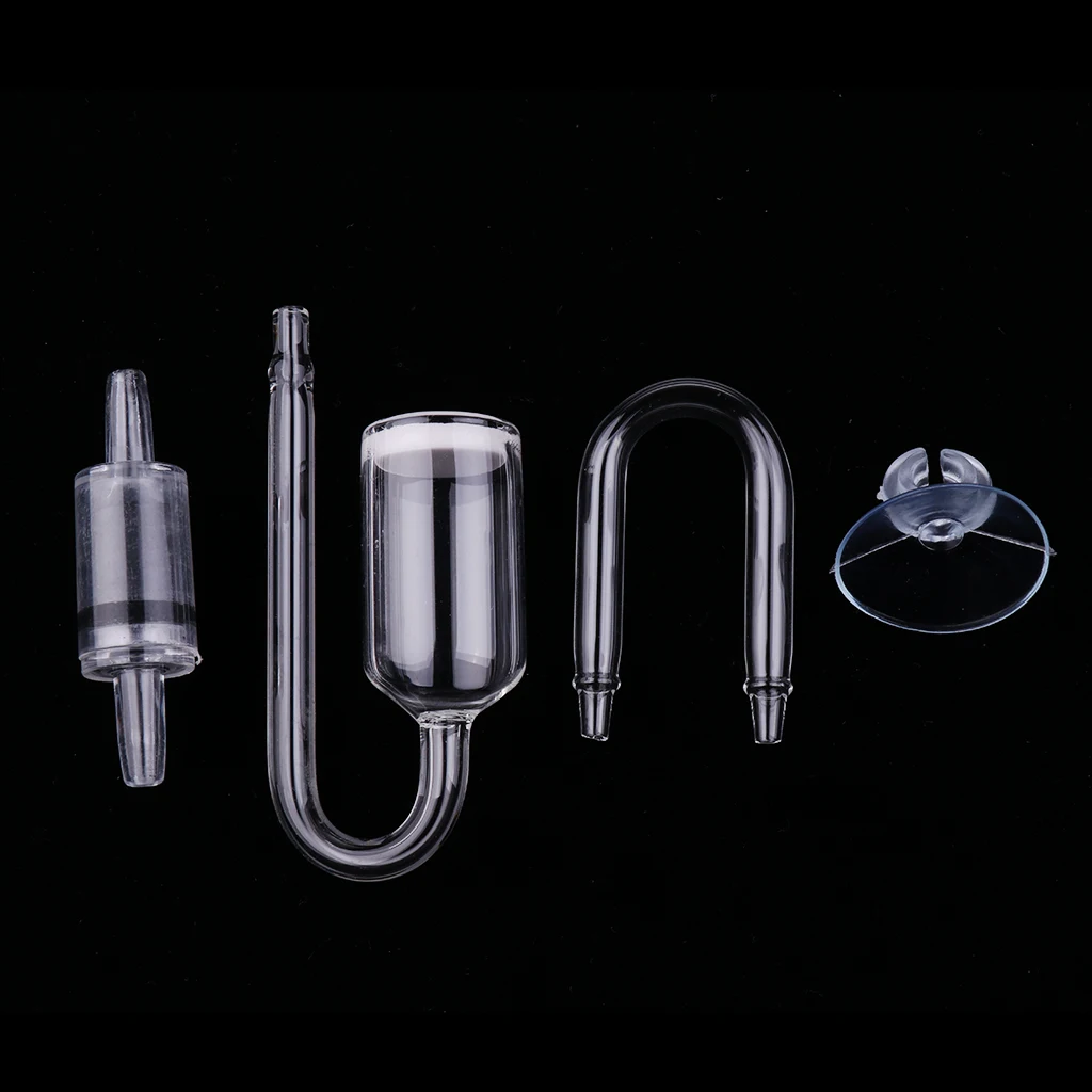 Диффузор CO2 для аквариума u образный диффузор набор стеклянных трубок на