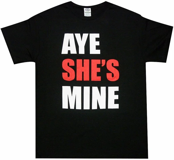 Мужская футболка Aye She's Mine | одежда