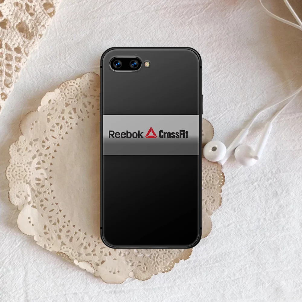 

Sport brands Reeboks Phone Case Cover Hull For honor 7a 8 8s 8a 8x 9 9x 10 20 i Lite Pro black Bumper Tpu Hoesjes Soft Shell