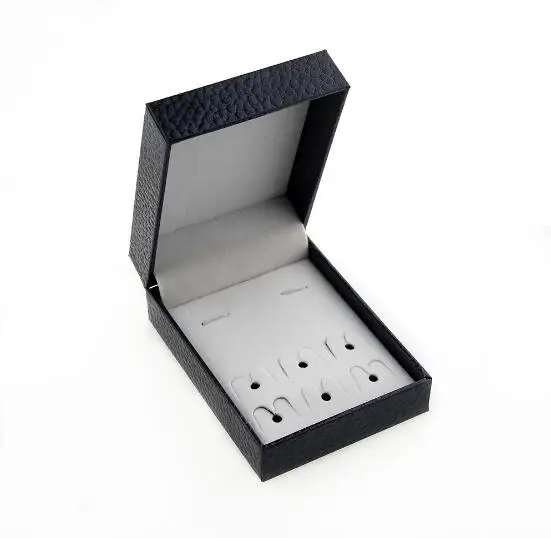 20pcs/lot Tuxedo Cufflinks Stud Boxes For 8pcs Holder Cuff Links Collar Studs Box Carrying Case Storage Jewelry Box